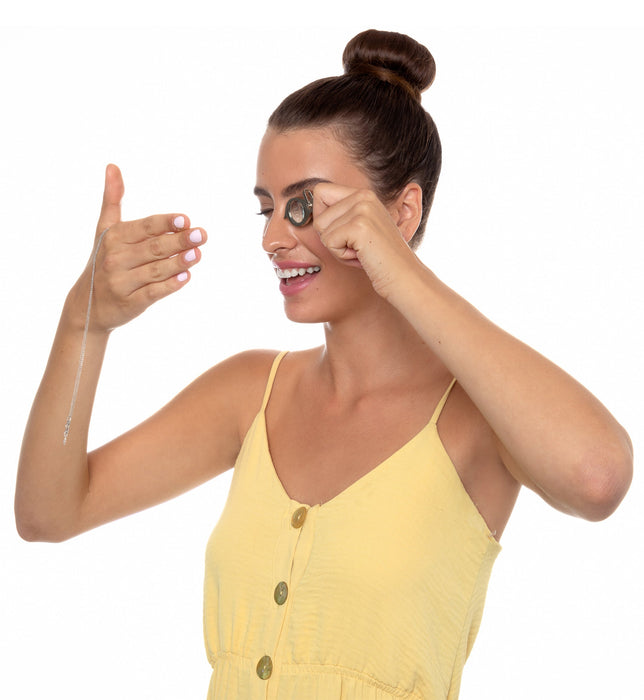 Capricorn Gift for Women or Men | Silver Zodiac Sign Necklace